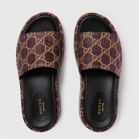 gucci designer slippers|latest gucci slippers for ladies.